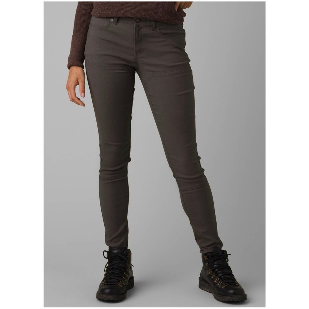 Prana Pants 4 Southport Dark Iron Grey Stretch Twill 5-Pocket Gorpcore Hiking